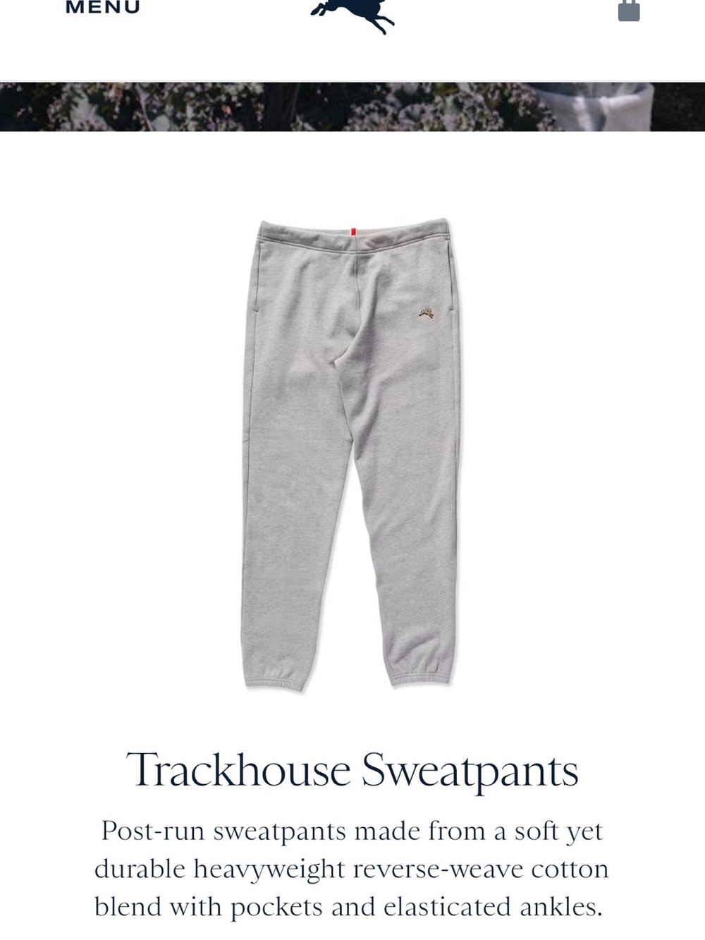 Tracksmith Trackhouse Jogger Sweatpants